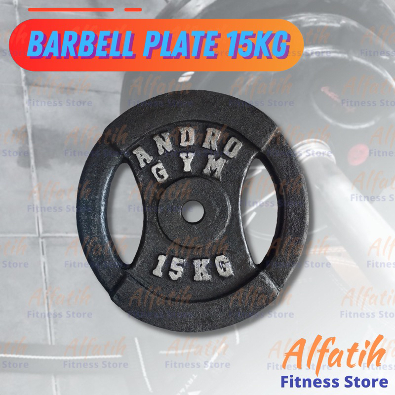Plate barbel 15kg/barbell plate 15kg/piringan barbel 15kg