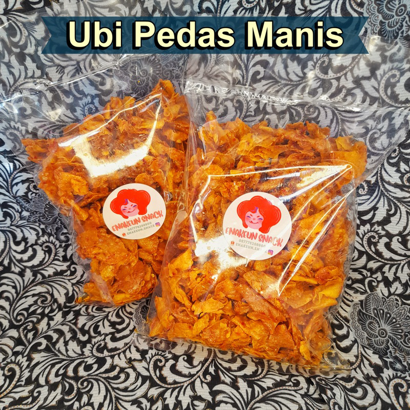 Keripik Ubi Jalar (Pedas Manis)