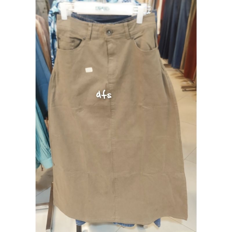 Expand chinos rok panjang maxi