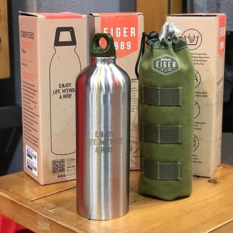 EIGER1989 CAMPERS CARAFE BOTTLE BOTOL