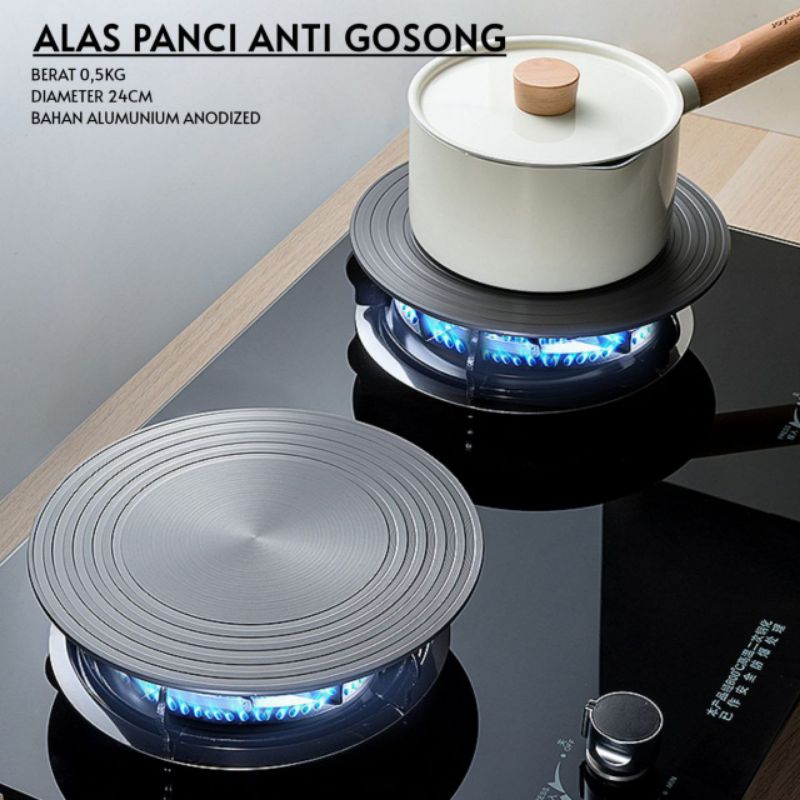 Alas panci anti gosong tatakan alas panci