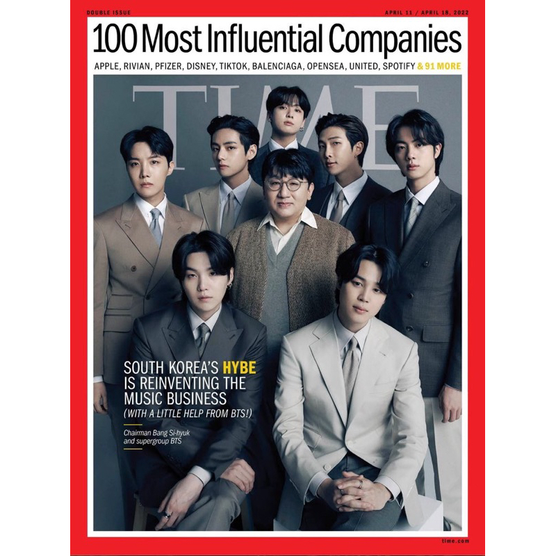 (PRELOVED) Majalah TIME Edisi BTS COVER