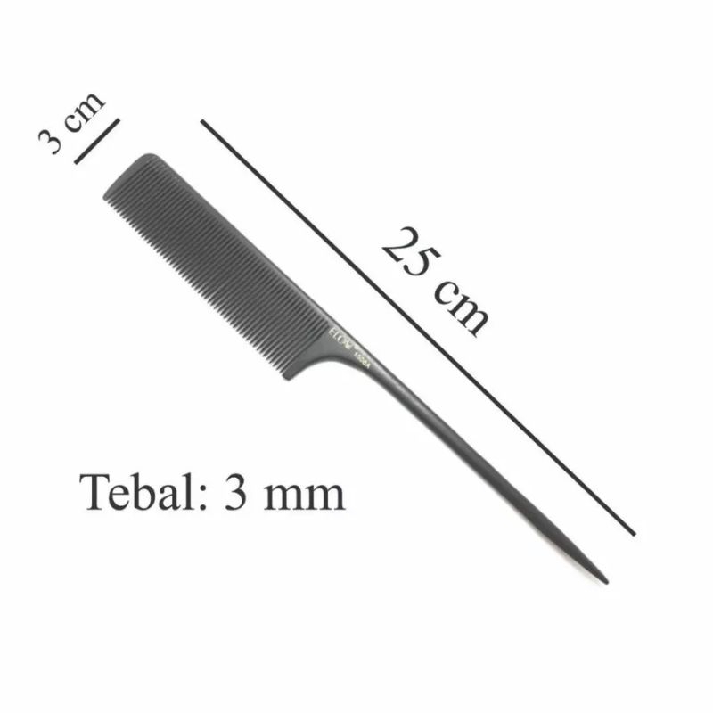 Sisir salon lancip//Sisir Sasak//Sisir potong rambut//Sisir Salon