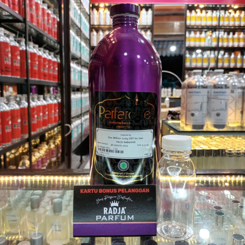 ONE MILLION LUCKY PARFAROME (PREMIUM) BIBIT MURNI 100ML SEARAH JAYROSSE GREY