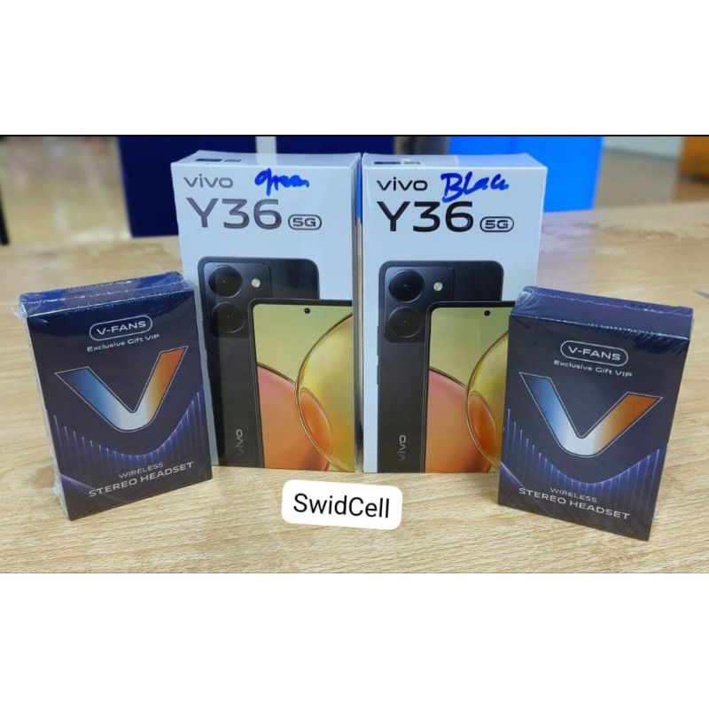 HP VIVO Y36 5G 8/256 NFC (RAM 8+8GB) , VIVO Y36 8/256GB + GIFT BNIB NEW ORI GARANSI RESMI