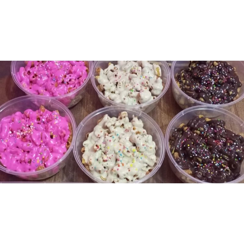 

CrunchyMakaroniTopingVarianRasa/Kemasan500ml