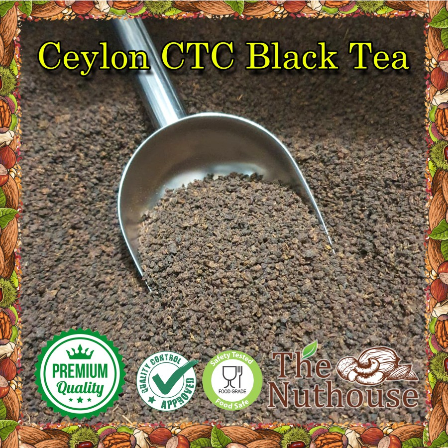 

100gr Ceylon CTC Black Tea / Teh Hitam [Premium Tea Leaves]