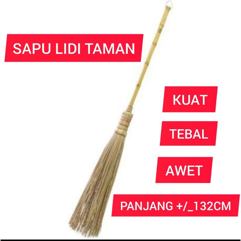 Sapu taman,Sapu lidi gagang besar,Sapu lidi super,Sapu taman super
