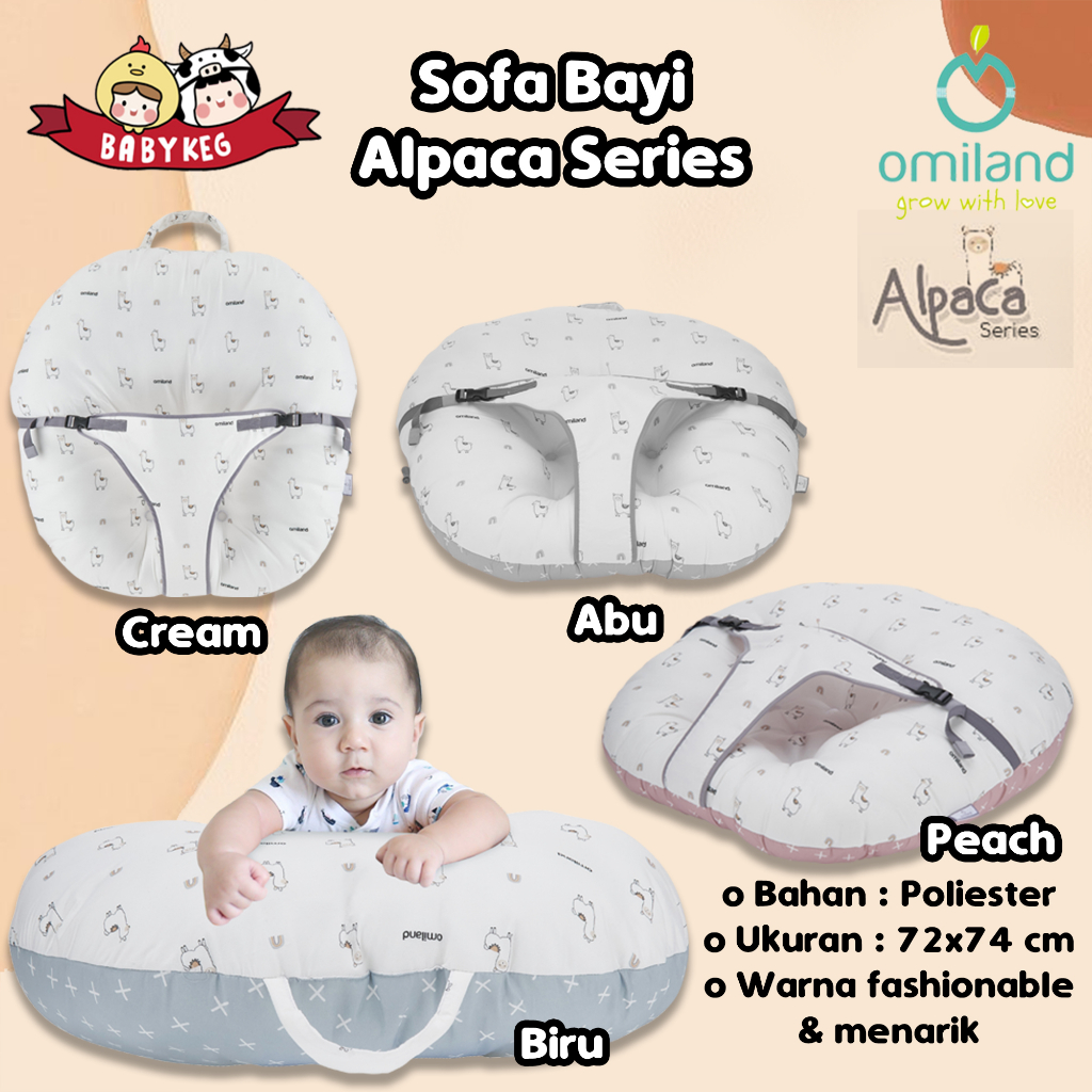 Omiland Sofa Bayi Multifungsi | Omiland Sofabed Bayi Multi Fungsi Alpaca Series