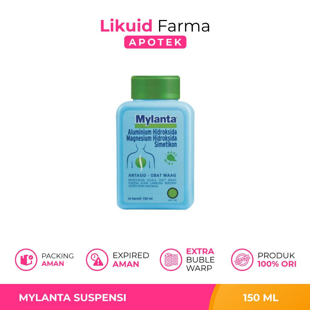 Mylanta Syrup Obat Maag Asam Lambung