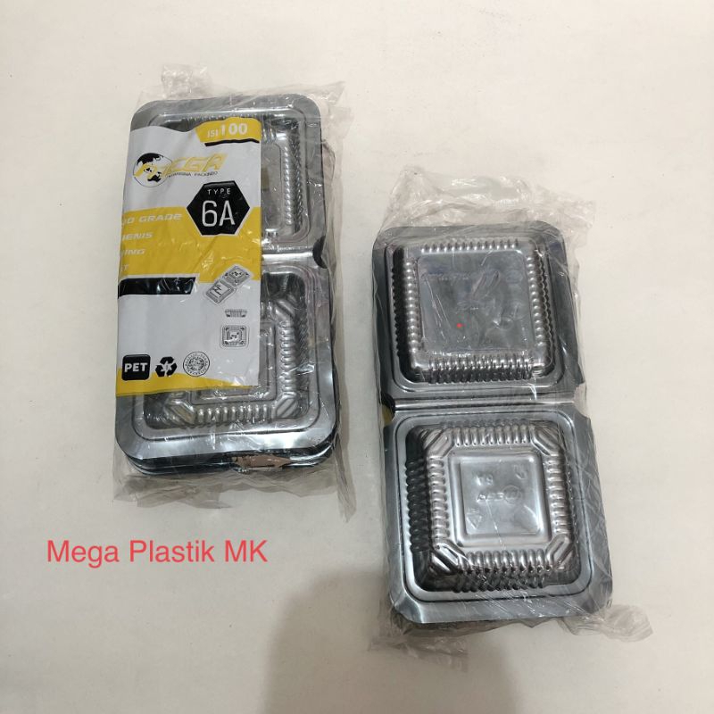 Mika Plastik Makanan Mega Uk 6A, 6X, 5A, 4A, 3A isi 100 Pcs