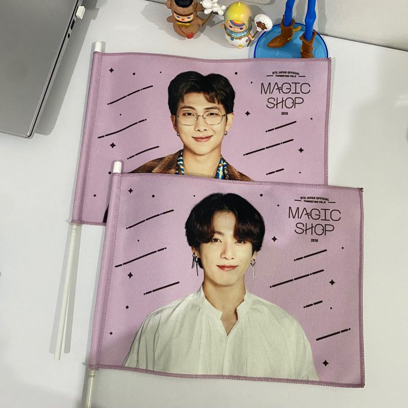 image flag magic shop jungkook + namjoon