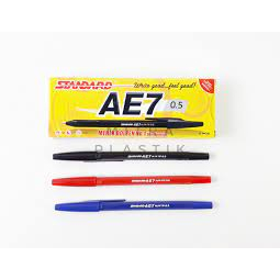 

pulpen standard AE -7 0.5 isi 12 Buah