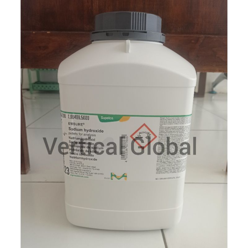 Sodium Hydroxide Merck 1.06498.5000 5 kg NaOH pa