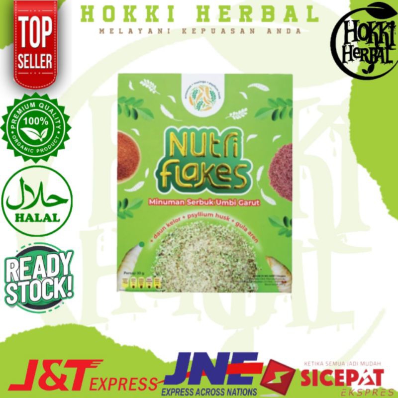 

NUTRIFLAKES Ekstra Umbi Garut Ekfektif Atasi Asam Lambung Maag