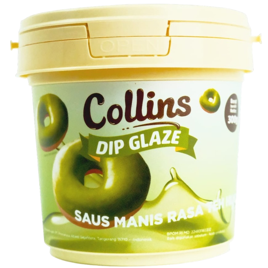 

[JAR] Collins Glaze Greentea 300gr Saus Pasta Rasa Teh Hijau