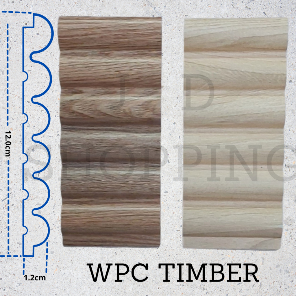 GAIA - TIMBER WPC Wall Panel Dinding / Wall Panel Pintu