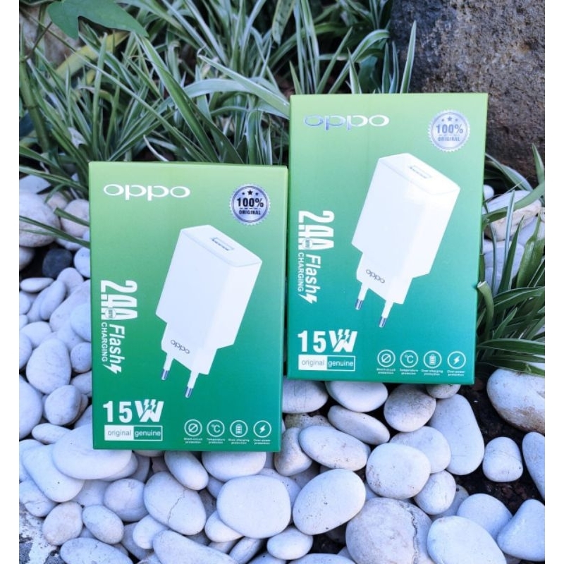 Batok kepala charger Oppo 15w batok Oppo 2.4a flash charger