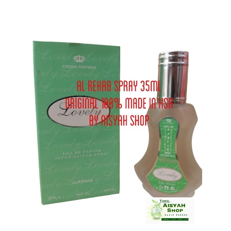 AL REHAB LOVELY SPRAY 35ML ORIGINAL MADE IN KSA