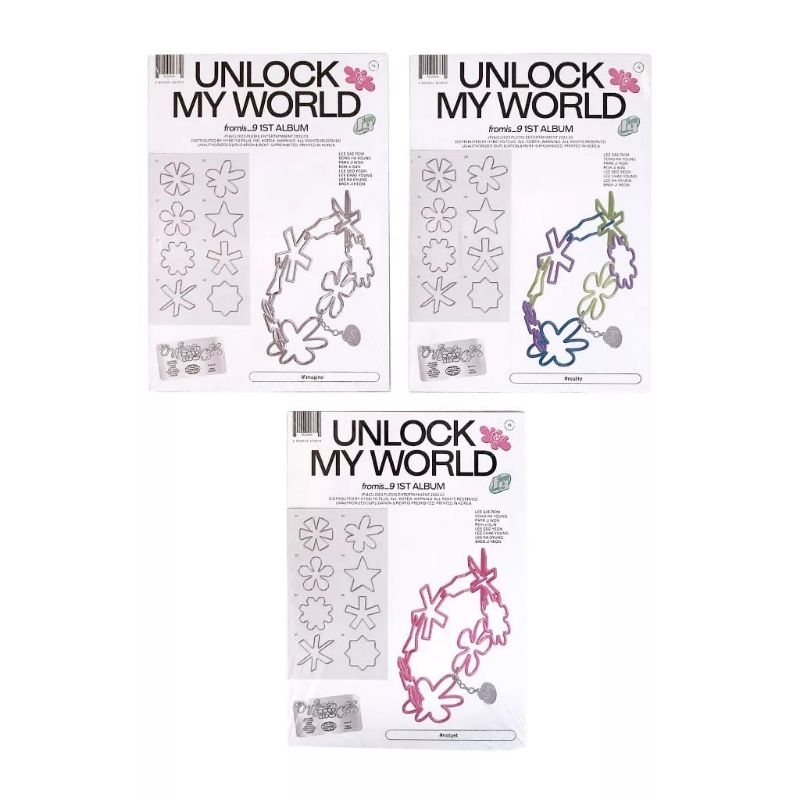 [READY SEALED] FROMIS_9 1st Album UNLOCK MY WORLD Photobook Weverse Ver