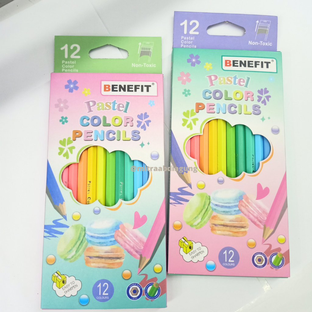 

COLOR PENCILS/ PENSIL WARNA PASTEL BENEFIT