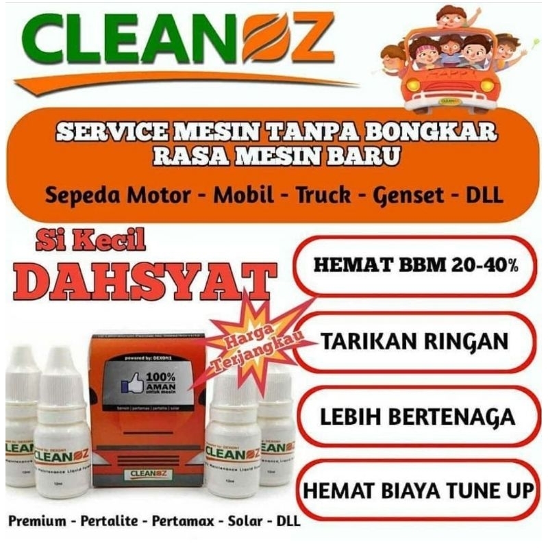 CLEANOZ Penghemat BBM
