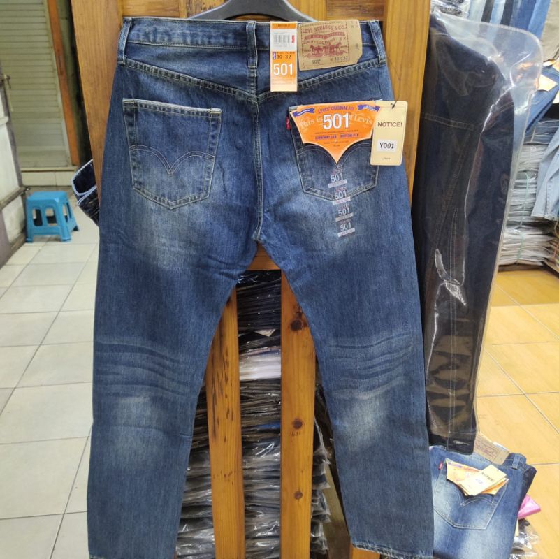 new Celana Levis 501 import original