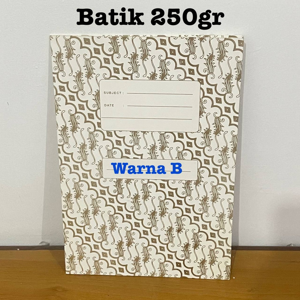 

(50 pcs) STOPMAP BATIK 250gr Warna B - FOLIO STOP MAP KERTAS KANTOR KARTON F4 Premium