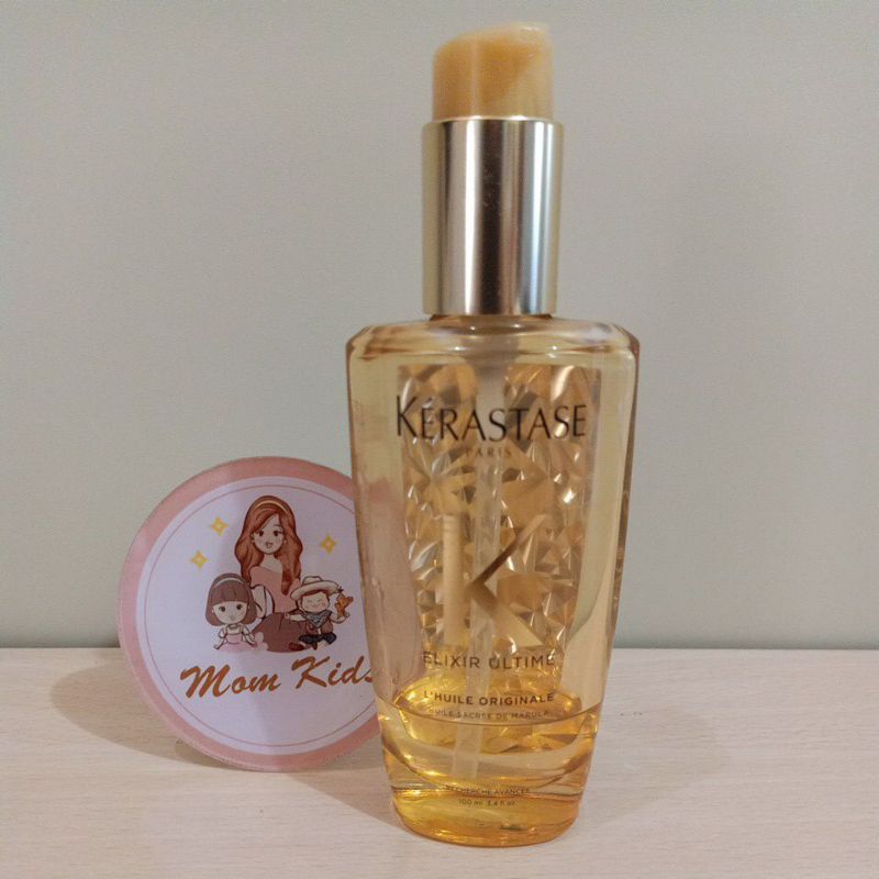 Botol Kosong Kaca Kerastase Serum Elixir Ultime Kerastase 100 ml Original
