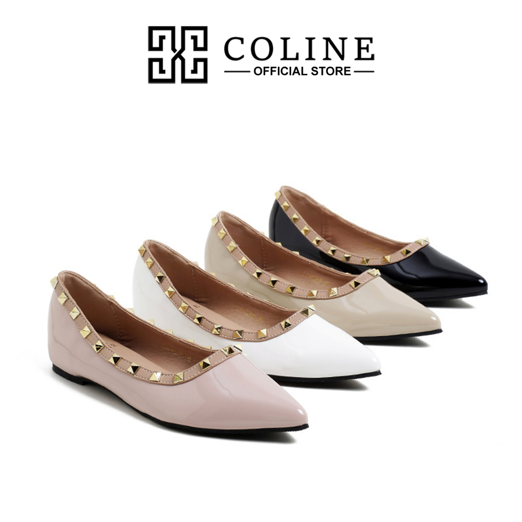 COLINE CLN-6298 Sepatu Flat Shoes Slip On Wanita #C1199