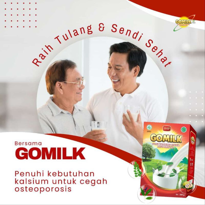 

Susu Kambing Etawa GOMILK Plus Herbal Membantu Mengobati Nyeri Sendi