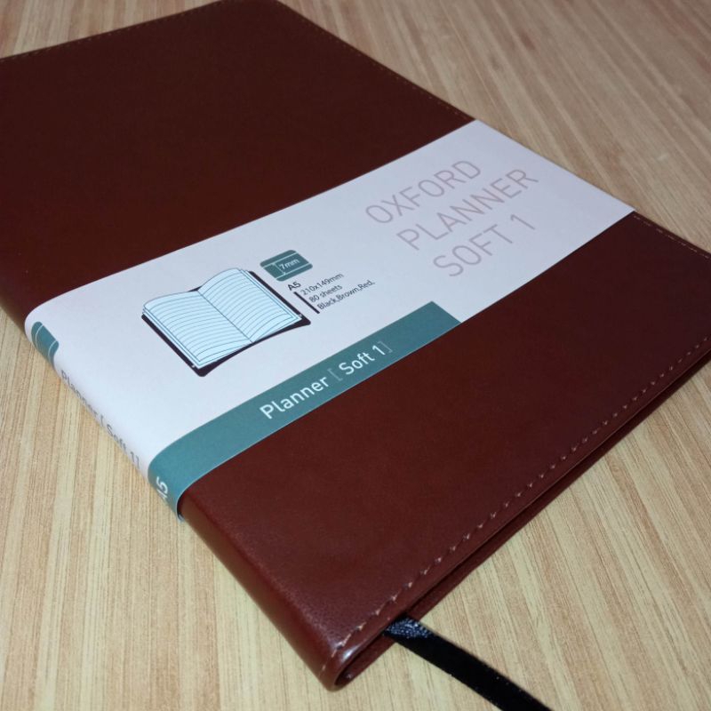 

Oxford Planner A5 Soft 1 PU Leather Brown