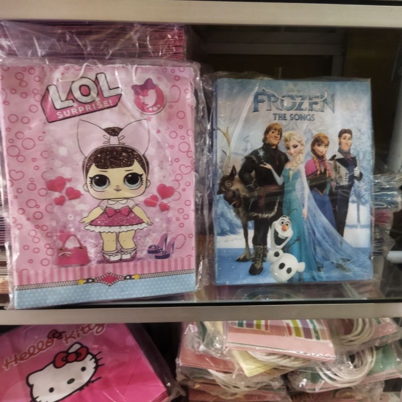 tas ulang tahun kertas/tas kertas