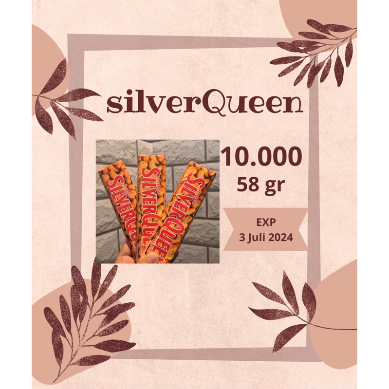 

coklat silverqueen murah