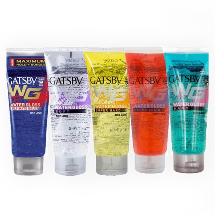 Gatsby Water Gloss Wg 100g Minyak Rambut Pria/ Getsby Gesbi Gatsbi Getsbi / Hair Styling Cowok / Men