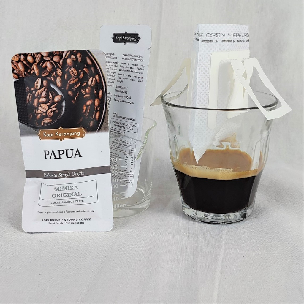 

Kopi Robusta Papua Sachet 10gr