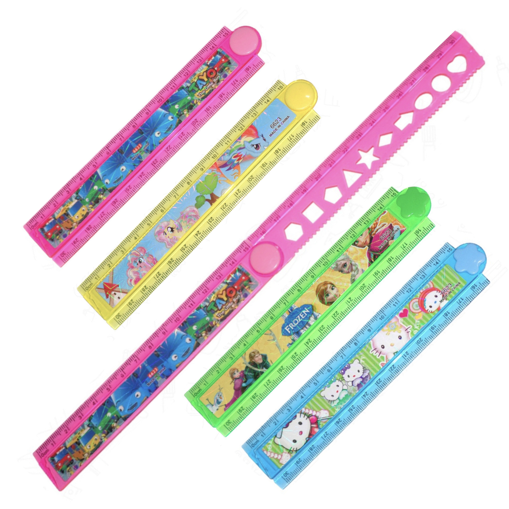 

Foldable Ruler / Penggaris Lipat Fancy FPL-02