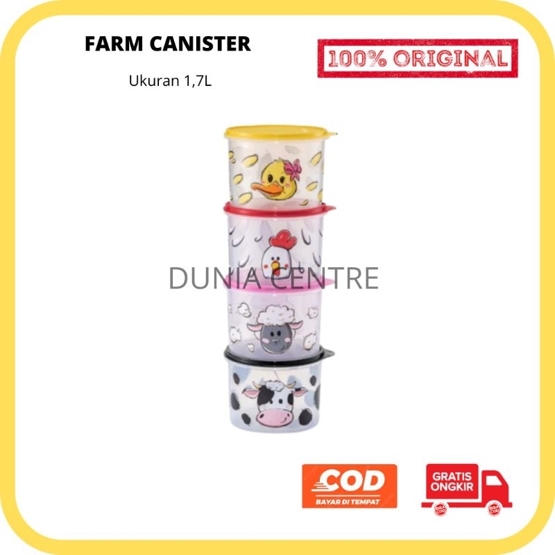 PROMO TUPPERWARE FARM CANISTER ORIGINAL