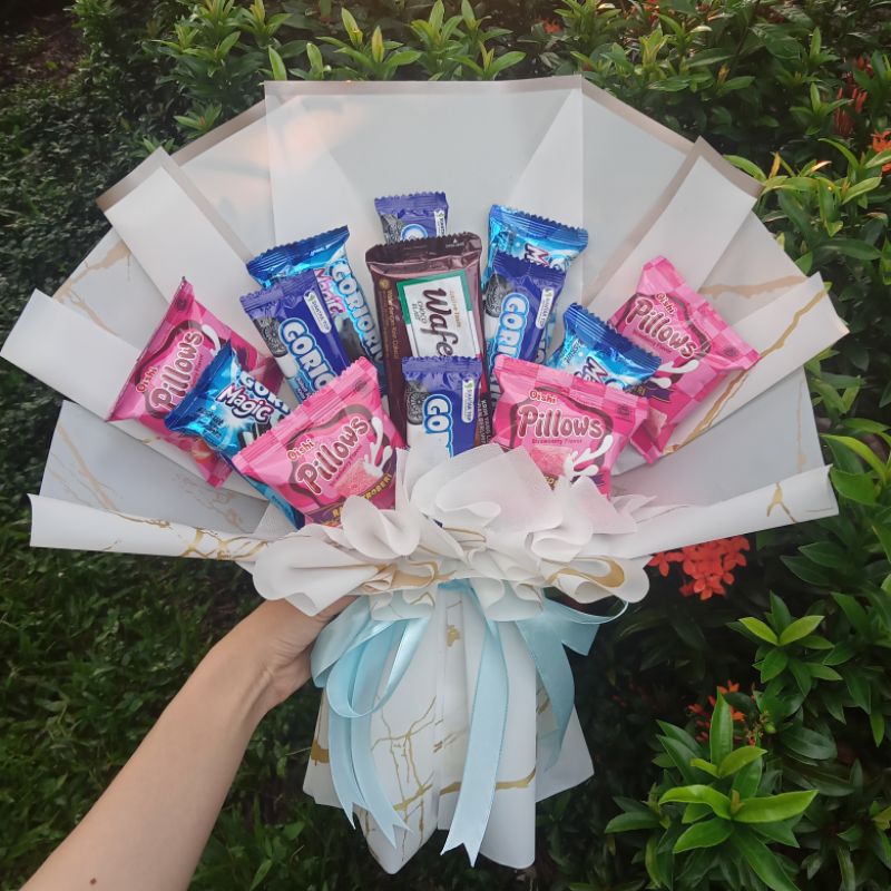 

BUKET SNACK BUCKET SNACK BOUQUET SNACK || allshoppontianak