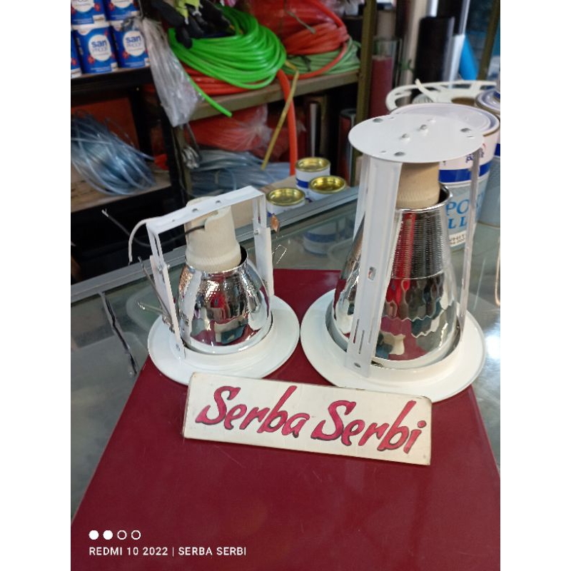 (SARANG DOWNLIGHT) Sarang fitting lampu downlight plafon atap