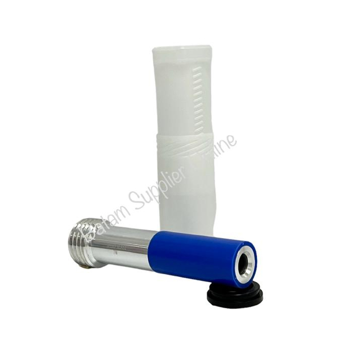 Blasting Nozzle No 7 Nozel Blasting Blue Rubber Jacket - 214
