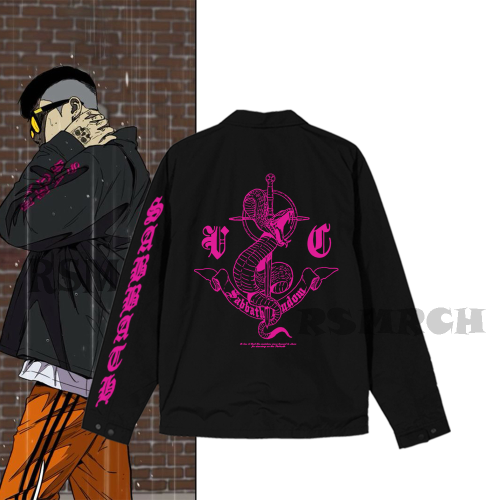 Jaket Coach Sabbath Crew Wooin WindBreaker Outfit