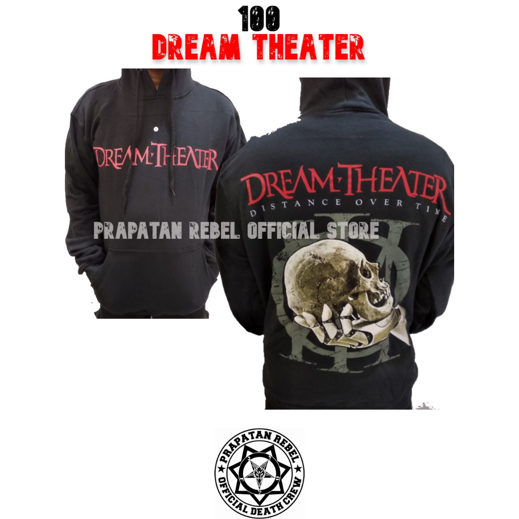 Sweater Hoodie DREAM THEATER Pullover Musik Rock Punk Metal PRAPATAN REBEL