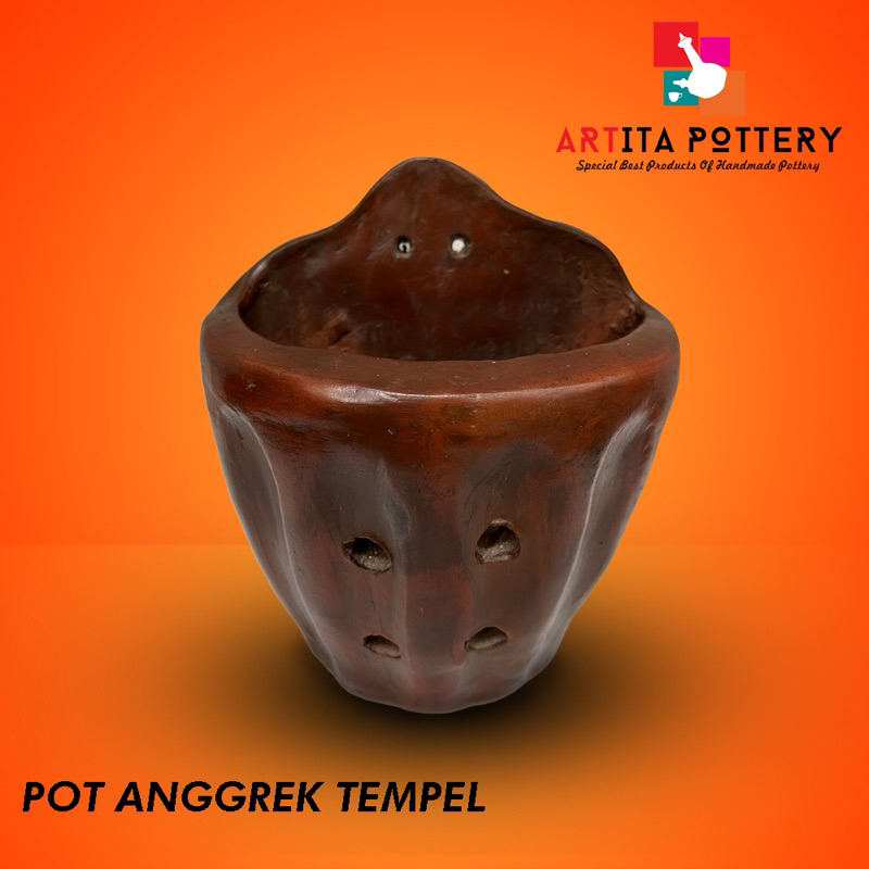 GERABAH POT ANGGREK TEMPEL