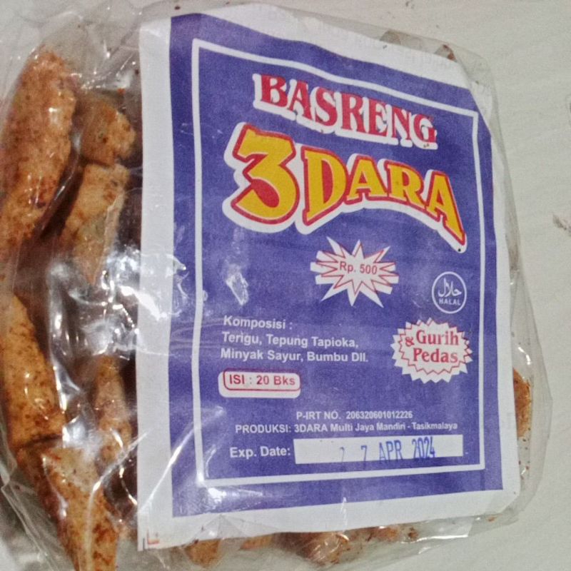 

Basreng 3 Dara Pedas