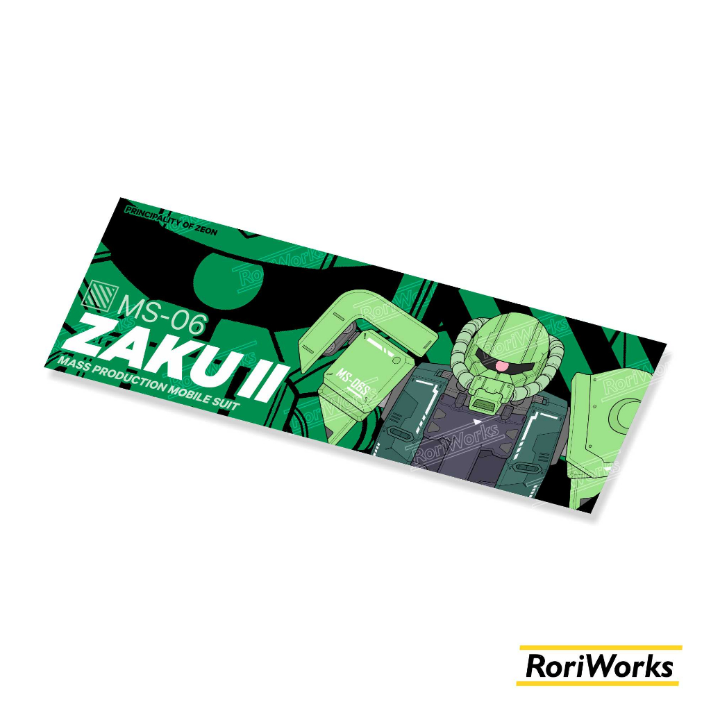 Stiker Slap - Zaku II