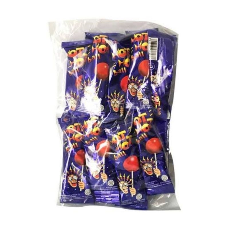 

Permen Hot Hot Pop Balls Kaki Lollipop Candy Isi 16 Pcs