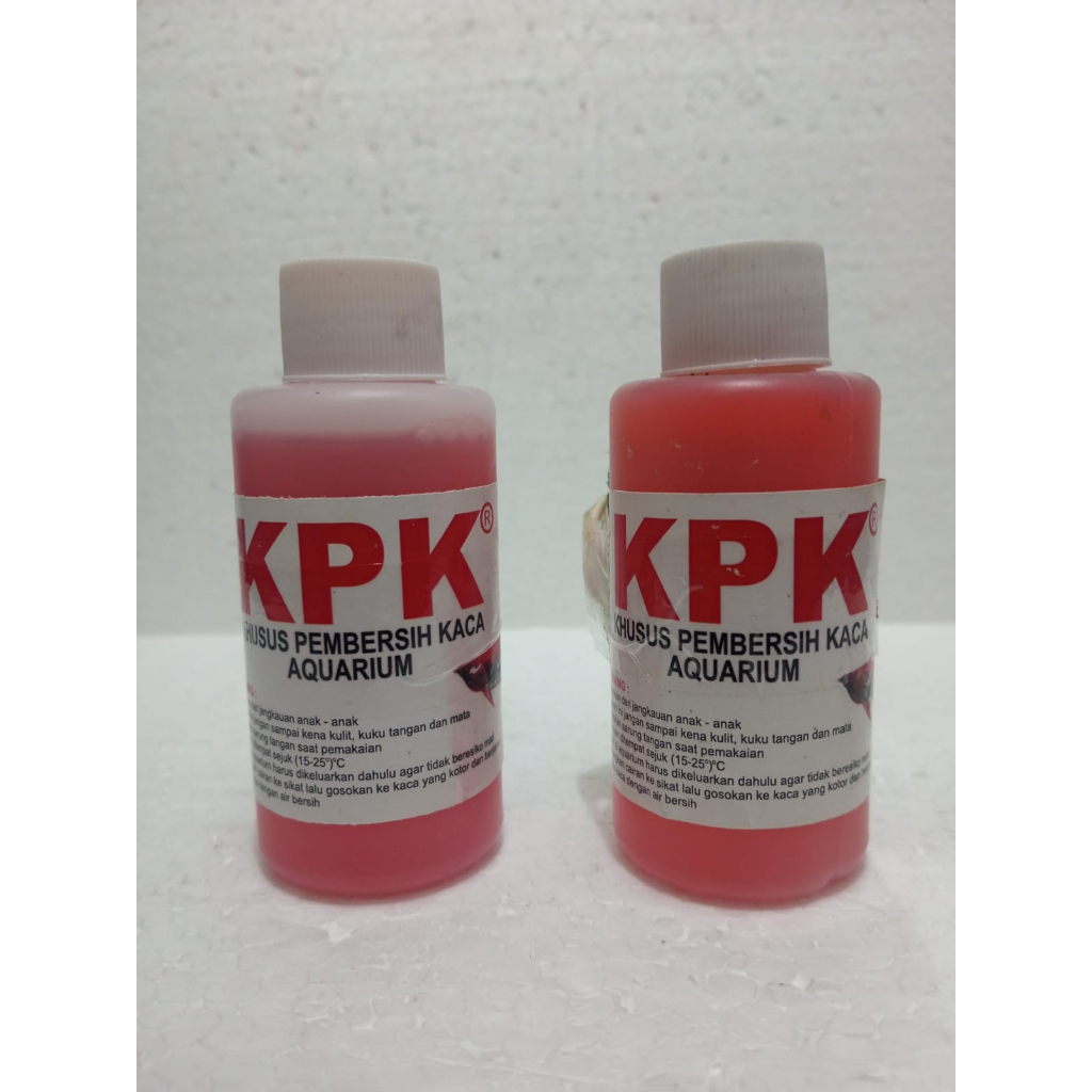 KPK Khusus Pembersih Kaca Aquarium dan Acrylic KPK Pembersih Kerak Kaca Aquarium 100 ml