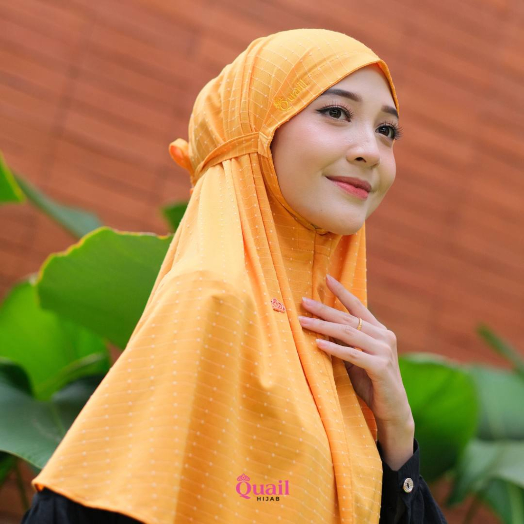 Jilbab ATHENA Quail Hijab Original Bergo Instan Tali Belakang Jersey Crinkle Premium Terbaru COD Dis