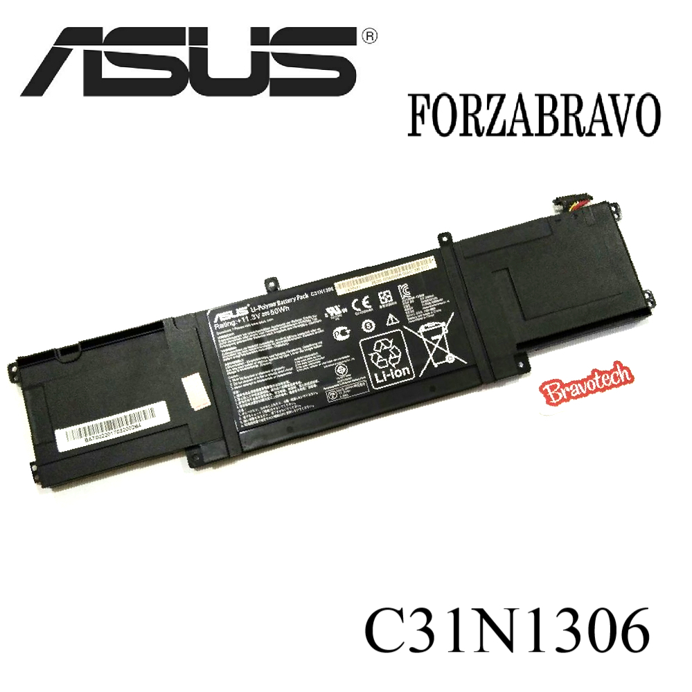 Original Baterai Battrey Batre Laptop ASUS Zenbook UX302 UX302LA UX302LG Series (C31N1306)